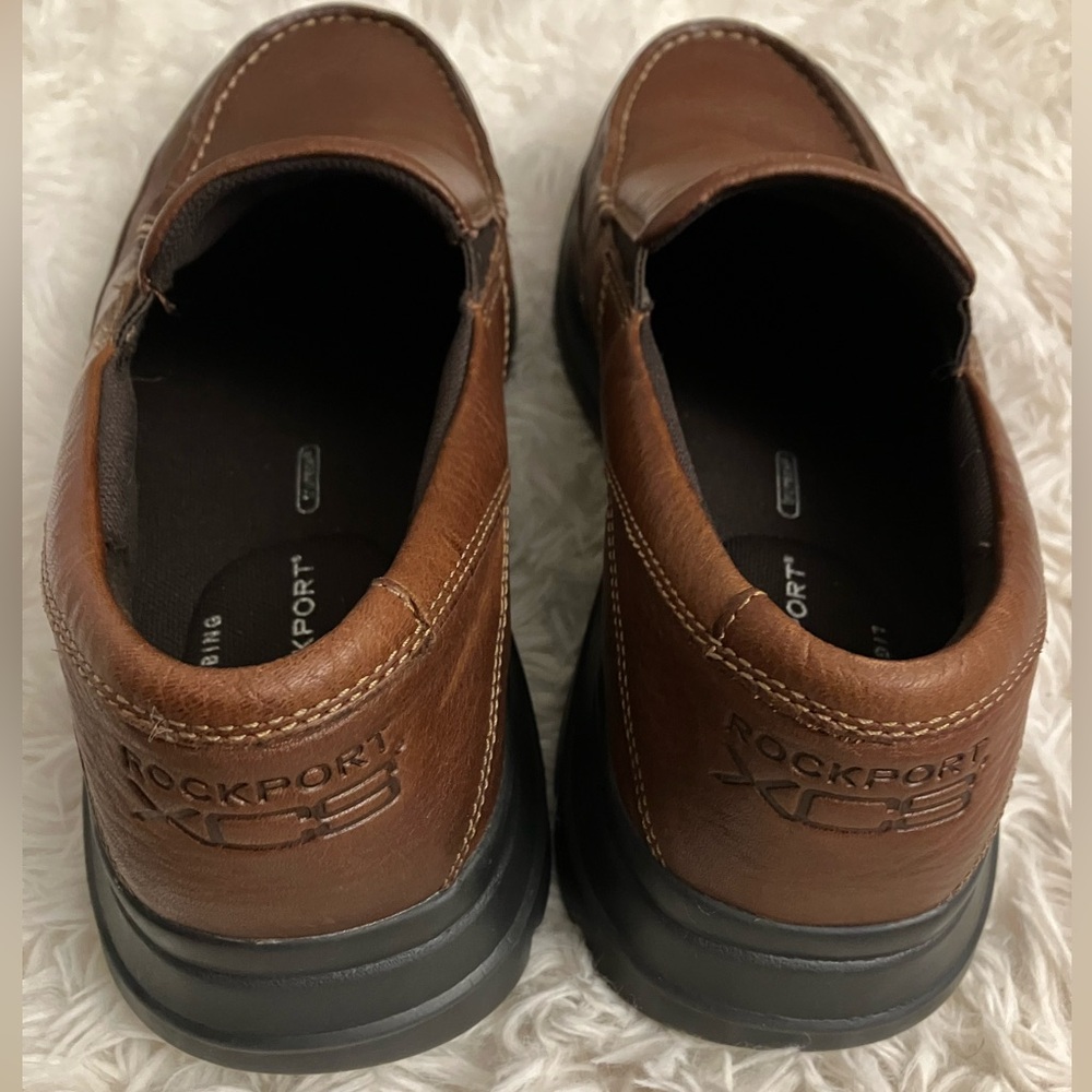 Rockport Junction Point Men's Brown Slip-on shoes - Picture 3 of 8